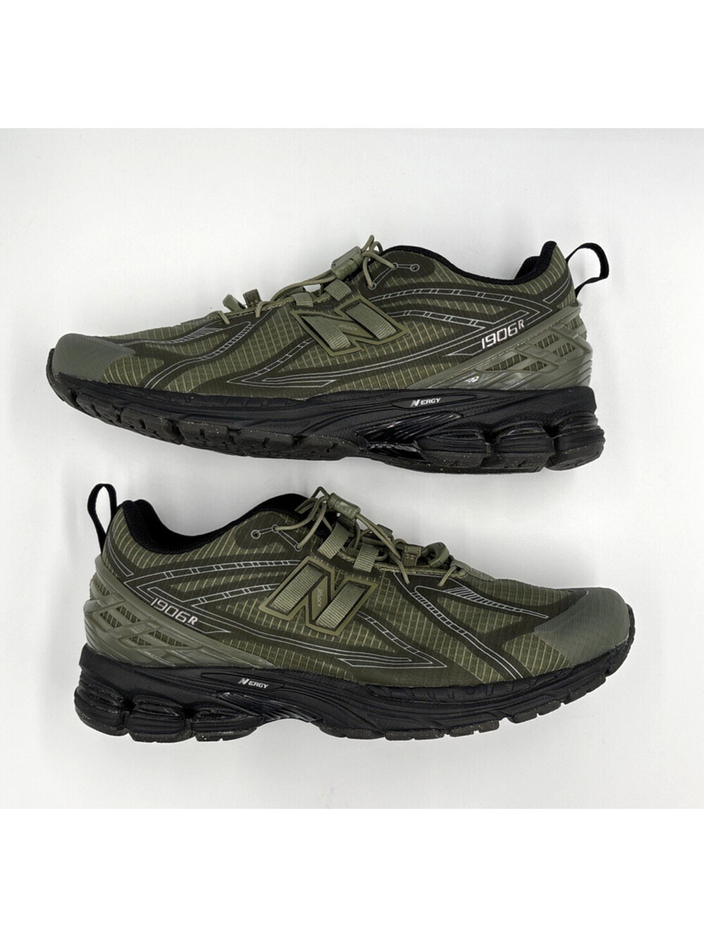 New Balance Sneakers 1906R U1906RNC Dark Olivine Speed Lace Unisex M9 W10.5